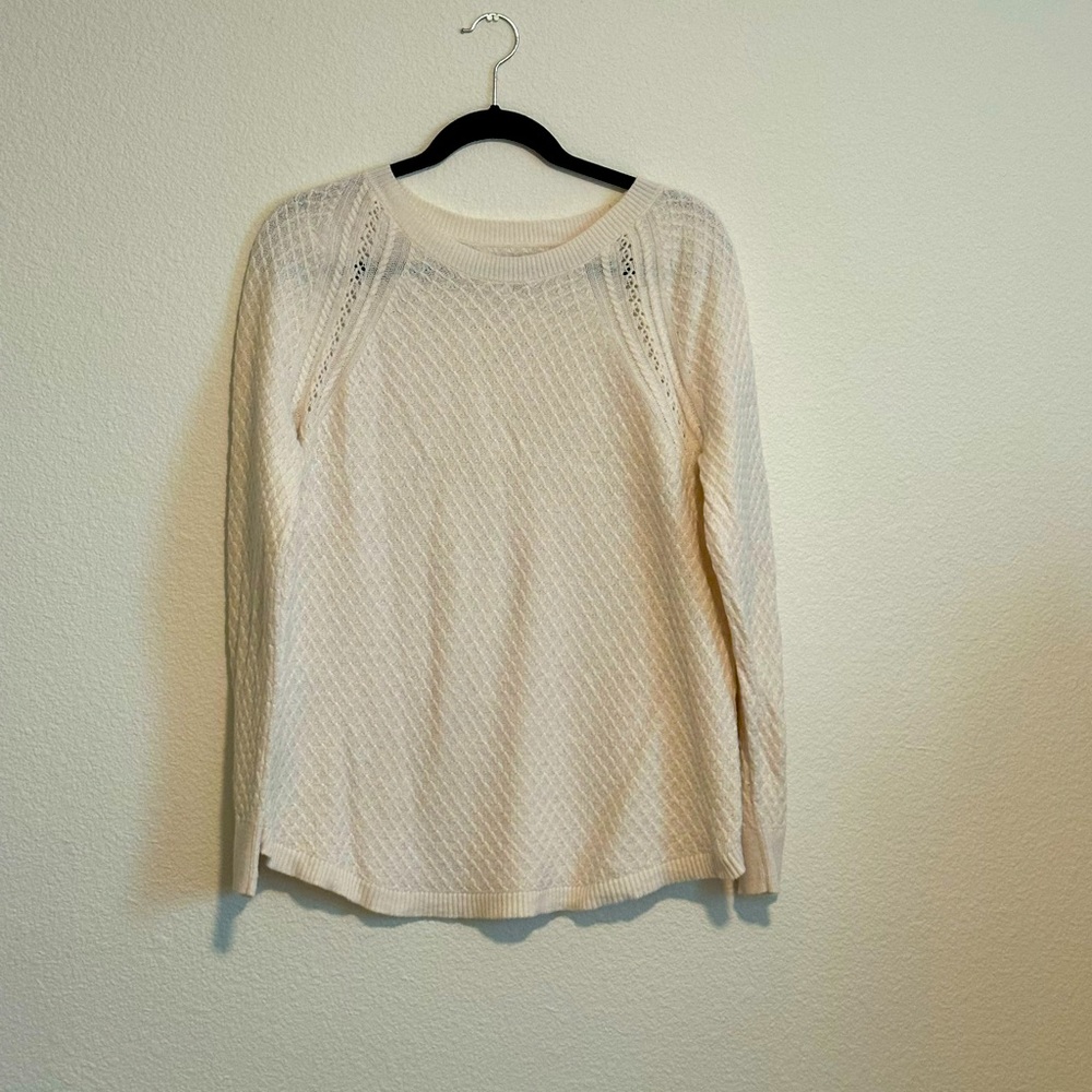 Loft cream sweater, never worn